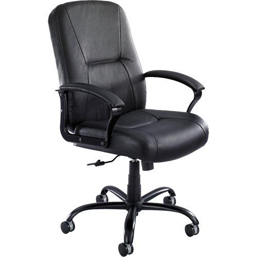 Chaises Serenity pour gens grands & costauds, Cuir, Noir, Capacit&eacute; 500 lb PB Rental Co. Ltd.