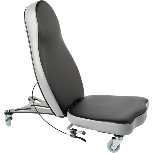 Chaise ergonomique Flex 2, Vinyle, Noir PB Rental Co. Ltd.