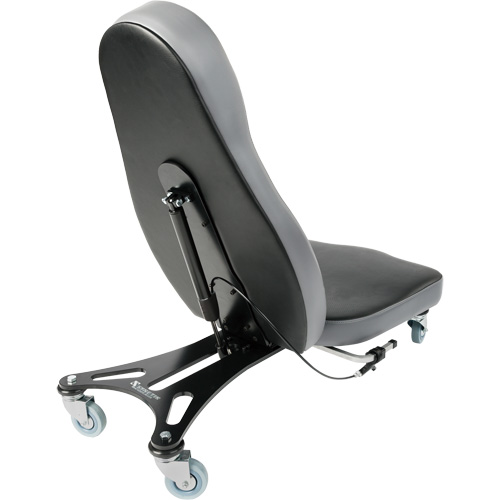 Chaise ergonomique Flex 2, Vinyle, Noir PB Rental Co. Ltd.
