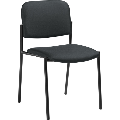 Chaises sans accoudoirs empilables, Tissu, Hauteur 32", Capacit&eacute; 300 lb, Charbon PB Rental Co. Ltd.