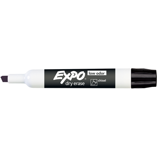 Marqueur Expo pour tableau blanc, noir, Noir, Pointe Ciseau PB Rental Co. Ltd.