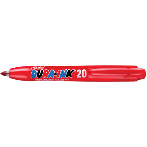 Marqueur permanent Dura-Ink no 20, Rouge, Pointe Fin PB Rental Co. Ltd.