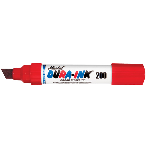 Marqueur no 200 Dura-Ink, Ciseau, Rouge PB Rental Co. Ltd.