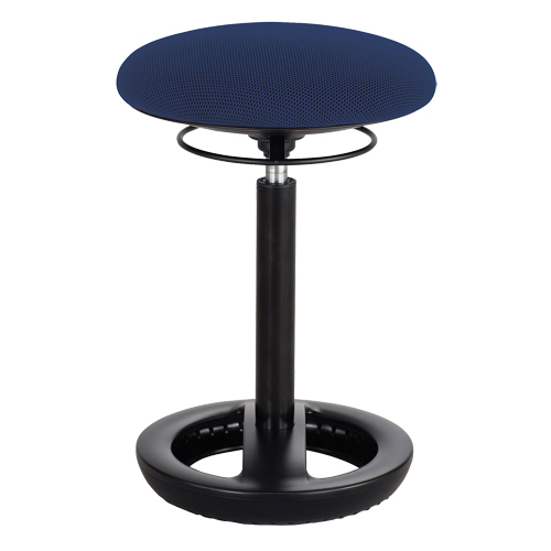 Chaise ergonomique Twixt, Stationnaire, Ajustable, , Mailles en polyester Si&egrave;ge, Bleu PB Rental Co. Ltd.