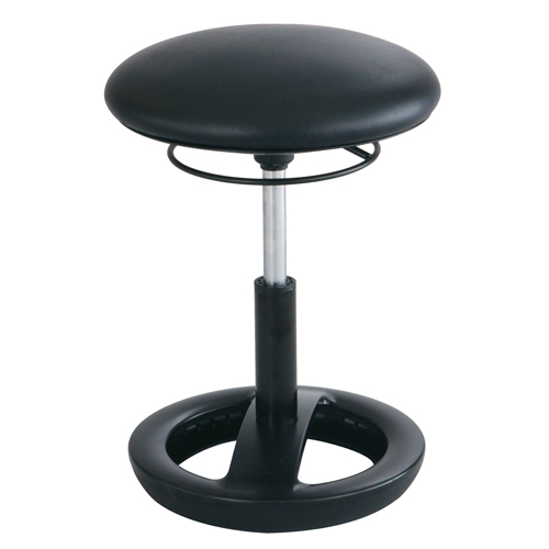 Twixt Ergonomic Chair, Stationary, Adjustable, 17" - 22", Polyester Mesh Seat, Black PB Rental Co. Ltd.