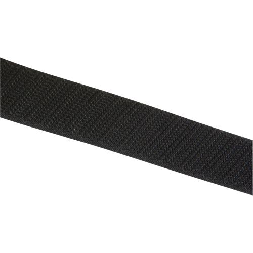 Ruban d'attaches, Crochet, 25 vg x 1", Cousu, Noir PB Rental Co. Ltd.
