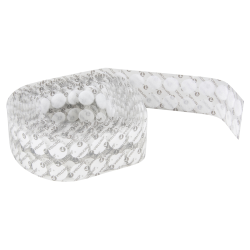 Fastener Coins, Hook & Loop, 3/4" Dia., Adhesive, White PB Rental Co. Ltd.