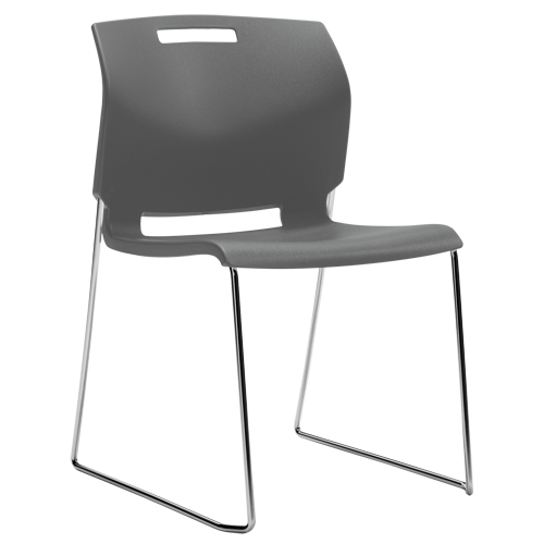 Chaise, Plastique, Hauteur 32-1/2", Capacit&eacute; 300 lb, Gris PB Rental Co. Ltd.