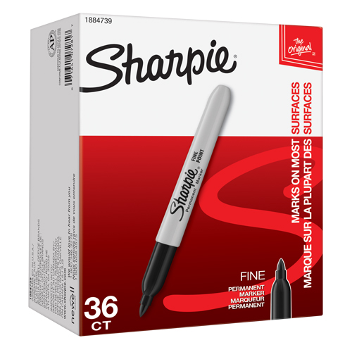 Permanent Marker, Black, Fine Tip PB Rental Co. Ltd.