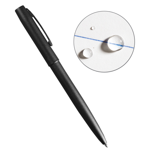 All-Weather Metal Pen, Blue, 0.8 mm, Retractable PB Rental Co. Ltd.