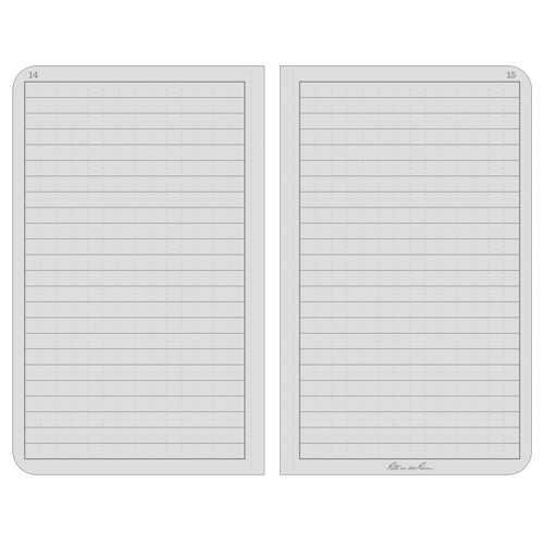 Livre de poche reli&eacute;, Couverture rigide, Noir, 160 Pages, 4-1/4" , 6-3/4"  PB Rental Co. Ltd.