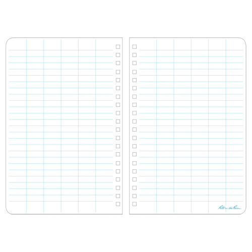 Carnet de notes de poche &agrave; spirale lat&eacute;rale, Couverture souple, Jaune, 64 Pages, 4-5/8" , 7"  PB Rental Co. Ltd.
