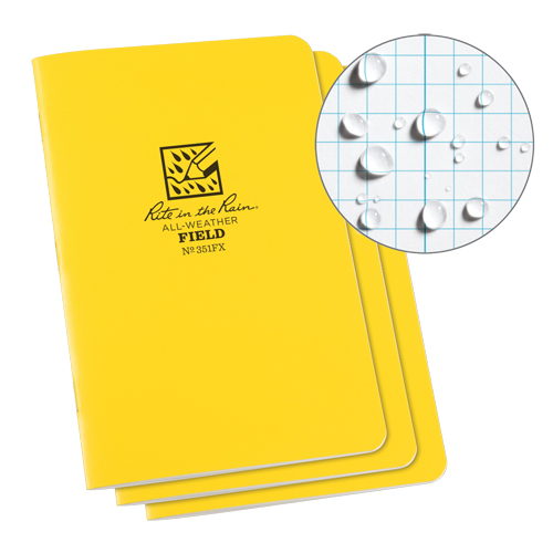 Carnet de notes, Couverture souple, Jaune, 48 Pages, 4-5/8" , 7"  PB Rental Co. Ltd.