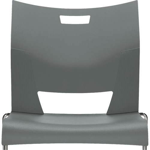 Duet Armless Training Chair, Plastic, 33-1/4" High, 350 lbs. Capacity, Grey PB Rental Co. Ltd.