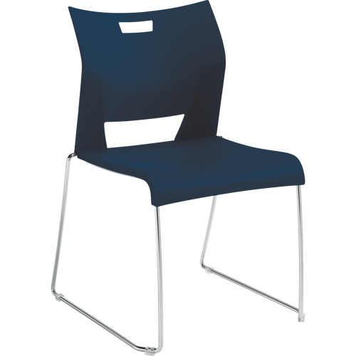 Chaise de formation sans bras Duet, Plastique, Hauteur 33-1/4", Capacit&eacute; 350 lb, Bleu PB Rental Co. Ltd.