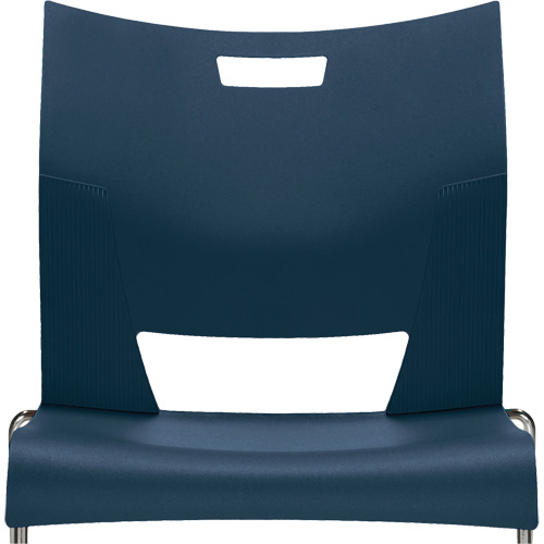 Chaise de formation sans bras Duet, Plastique, Hauteur 33-1/4", Capacit&eacute; 350 lb, Bleu PB Rental Co. Ltd.