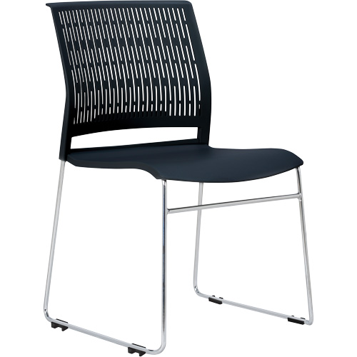 Chaises empilables s&eacute;rie Activ, Polypropyl&egrave;ne, Hauteur 32-3/8", Capacit&eacute; 275 lb, Noir PB Rental Co. Ltd.