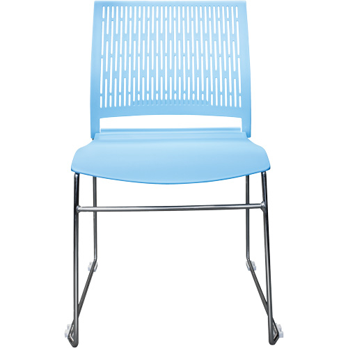 Chaises empilables s&eacute;rie Activ, Polypropyl&egrave;ne, Hauteur 32-3/8", Capacit&eacute; 275 lb, Bleu PB Rental Co. Ltd.