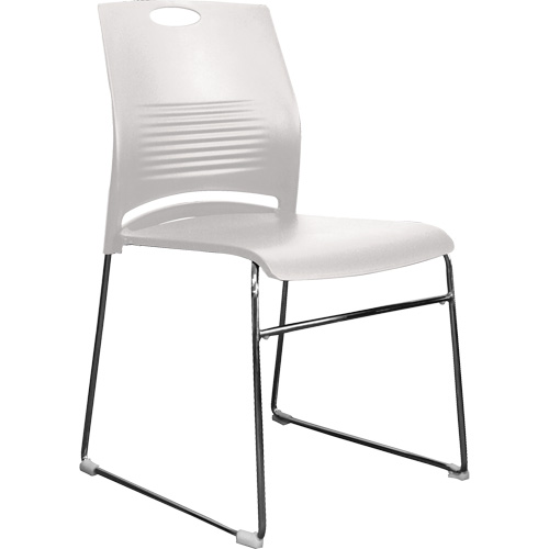 Chaises empilables s&eacute;rie Activ, Plastique, Hauteur 23", Capacit&eacute; 275 lb, Blanc PB Rental Co. Ltd.