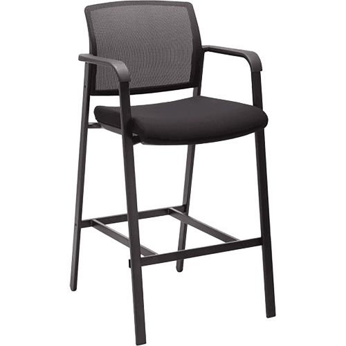 Si&egrave;ge haut s&eacute;rie Activ, Stationnaire, Fixe, 58-1/2", Mailles Si&egrave;ge, Noir PB Rental Co. Ltd.