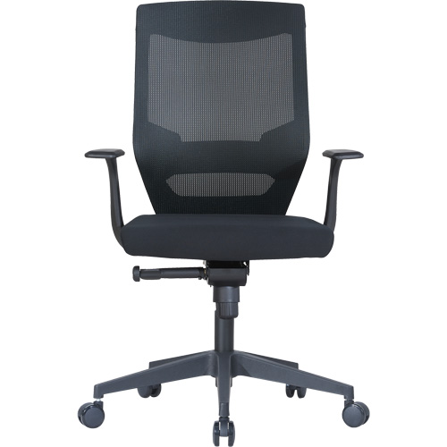 Chaise de bureau ajustable &agrave; basculement synchronis&eacute; s&eacute;rie Activ, Tissu/Mailles, Noir, Capacit&eacute; 275 lb PB Rental Co. Ltd.