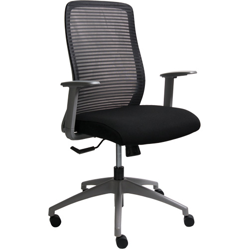 Era Series Adjustable Office Chair, Fabric/Mesh, Black, 275 lbs. Capacity PB Rental Co. Ltd.