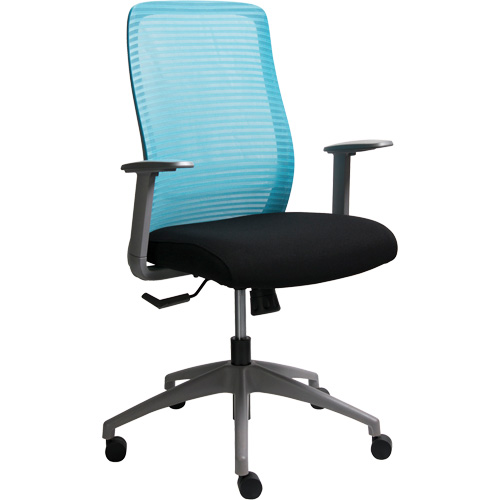 Era Series Adjustable Office Chair, Fabric/Mesh, Blue, 275 lbs. Capacity PB Rental Co. Ltd.