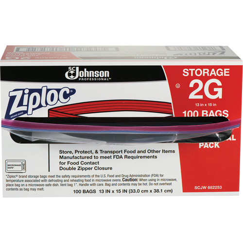 Ziploc&reg; Double Zip Food Storage Bags PB Rental Co. Ltd.