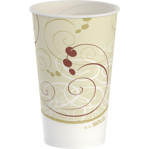 Dart&reg; Solo&reg; Waxed Disposable Cup, Paper, 16 oz., Multi-Colour PB Rental Co. Ltd.