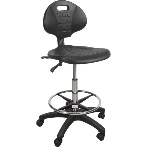 Heavy-Duty Ergonomic Stool, Mobile, Adjustable Height, 250 lbs. Capacity PB Rental Co. Ltd.