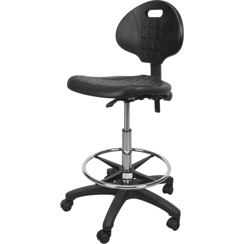 Heavy-Duty Ergonomic Stool, Mobile, Adjustable Height, 250 lbs. Capacity PB Rental Co. Ltd.