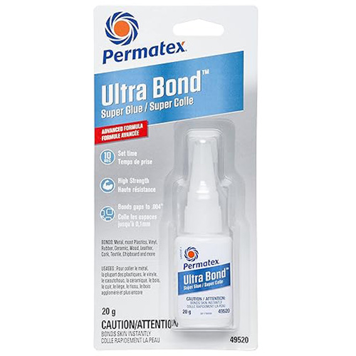 Ultra Bond Fast Drying Super Glue Adhesive, 20 g, Bottle, Clear PB Rental Co. Ltd.
