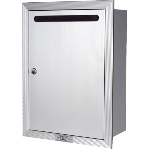 Recessed Collection Box, Wall -Mounted, 16-3/16" x 11-3/4", Aluminum PB Rental Co. Ltd.