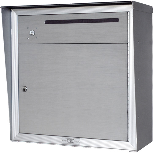 Collection Box, Wall -Mounted, 12-3/4" x 16-3/8", 2 Doors, Aluminum PB Rental Co. Ltd.