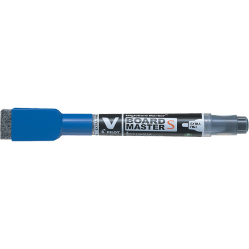 Vboard Master S White Board Marker with Eraser, Blue, Fine Tip PB Rental Co. Ltd.