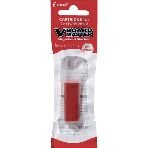 Vboard Master White Board Marker Refill, Red PB Rental Co. Ltd.