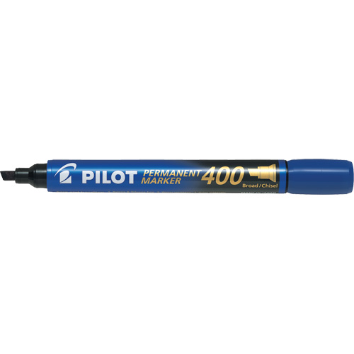Marqueur permanent 400, Bleu, Pointe Ciseau PB Rental Co. Ltd.