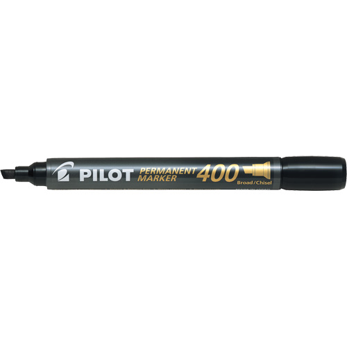 Marqueur permanent 400, Noir, Pointe Ciseau PB Rental Co. Ltd.