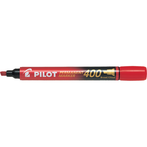 400 Permanent Marker, Red, Chisel Tip PB Rental Co. Ltd.