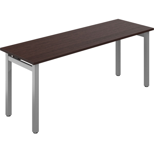 Table bureau Newland, 29-7/10" lo x 72" la x 29-3/5" h, Brun fonc&eacute; PB Rental Co. Ltd.