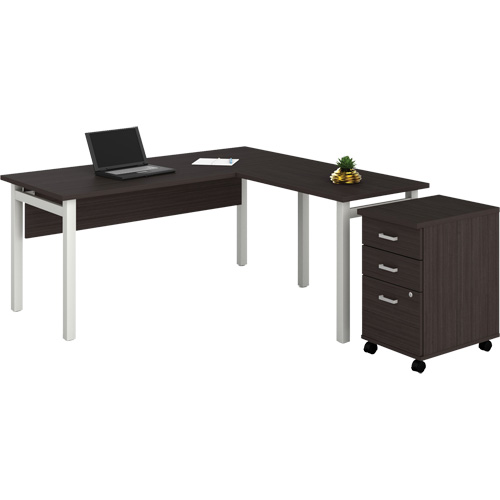 Bureau en "L" avec caisson Newland PB Rental Co. Ltd.