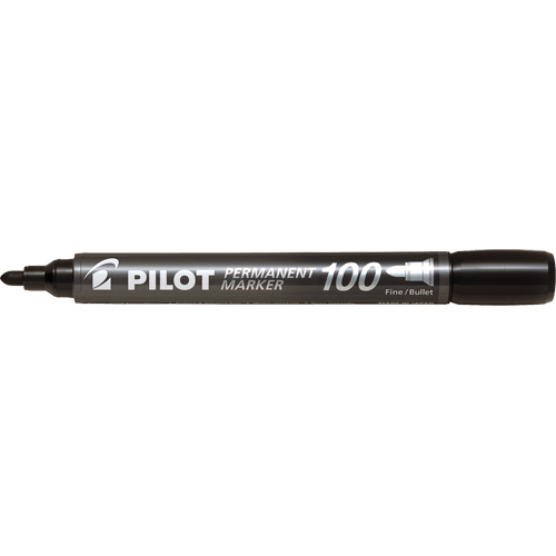 Marqueur permanent Pilot 100, Noir, Pointe Ronde PB Rental Co. Ltd.