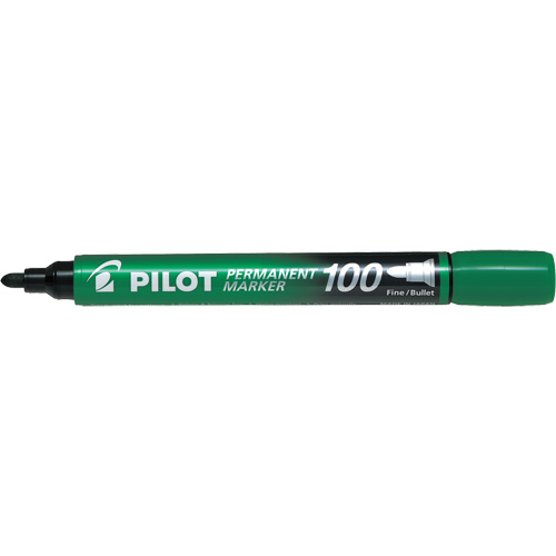 Series 100 Permanent Marker, Green, Bullet Tip PB Rental Co. Ltd.