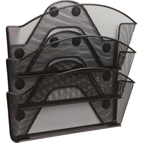Classeur magn&eacute;tique en treillis m&eacute;tallique Onyx, 3 pochettes PB Rental Co. Ltd.