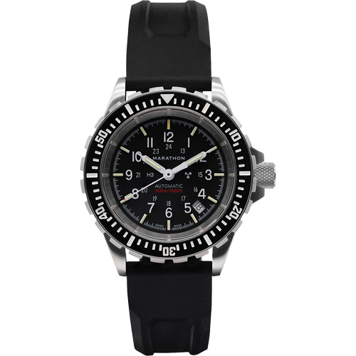 Grande montre automatique de plong&eacute;e, Num&eacute;rique, &agrave; piles, 41 mm, Noir PB Rental Co. Ltd.