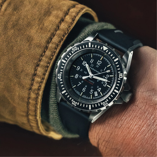 Grande montre automatique de plong&eacute;e, Num&eacute;rique, &agrave; piles, 41 mm, Noir PB Rental Co. Ltd.