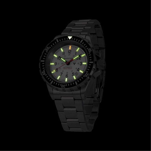 Grande montre automatique de plong&eacute;e &eacute;dition arctique GSAR avec bracelet en acier inoxydable, Num&eacute;rique, &agrave; piles, 41 mm, Argent PB Rental Co. Ltd.