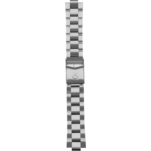 Grande montre automatique de plong&eacute;e avec feuille d'&eacute;rable gris et bracelet en acier inoxydable, Num&eacute;rique, &agrave; piles, 41 mm, Argent PB Rental Co. Ltd.