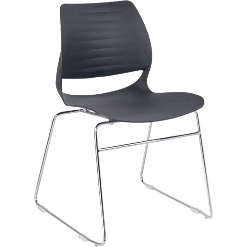 Stacking Chairs, Polypropylene, 32" High, 250 lbs. Capacity, Black PB Rental Co. Ltd.