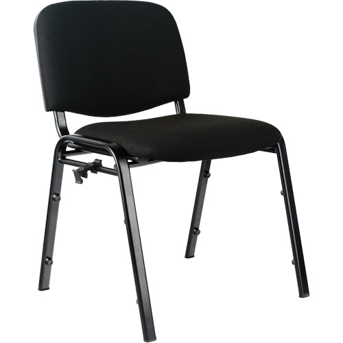 Stacking Chairs, Fabric, 32" High, 250 lbs. Capacity, Black PB Rental Co. Ltd.